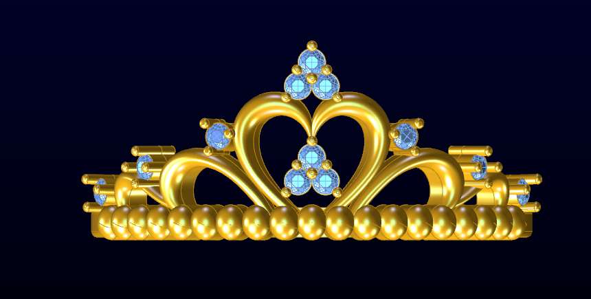The Princess Crown Ring
