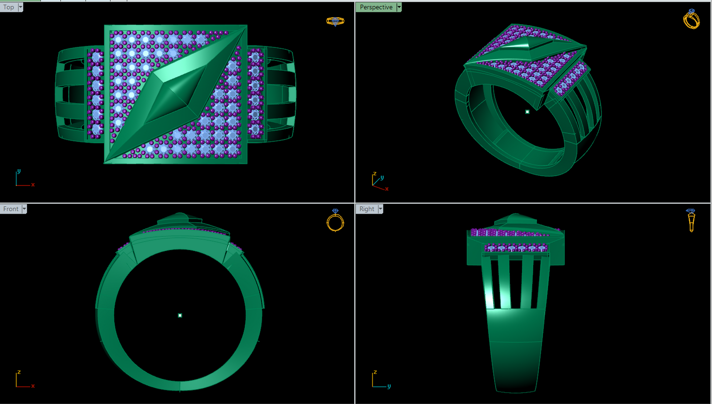 The Men's Diamond Ring Collection #15
