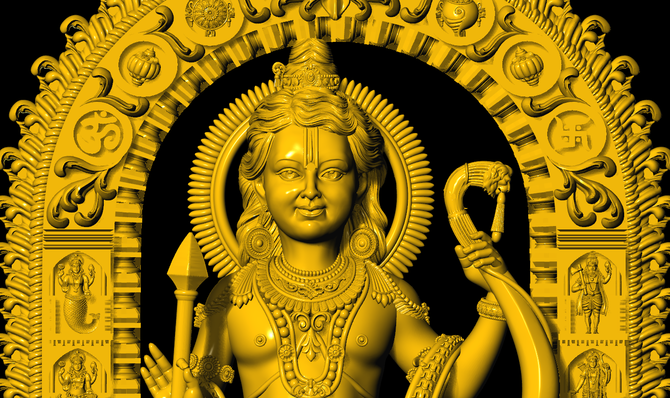 Lord Rama statue