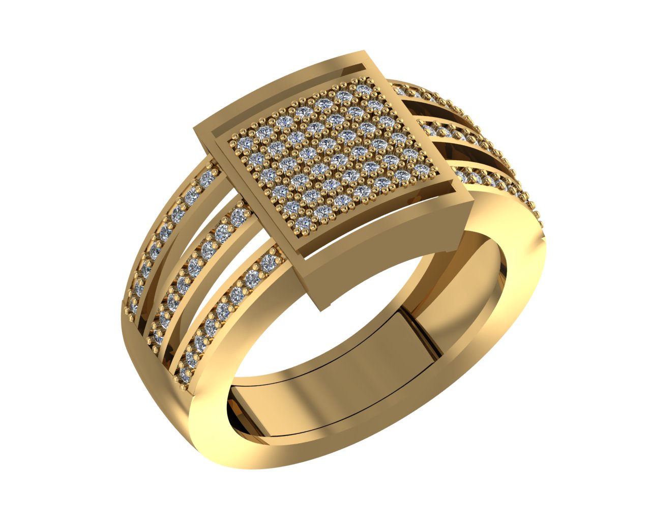 The Men's Diamond Ring Collection #14