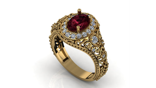 The Baroque Empress Ring