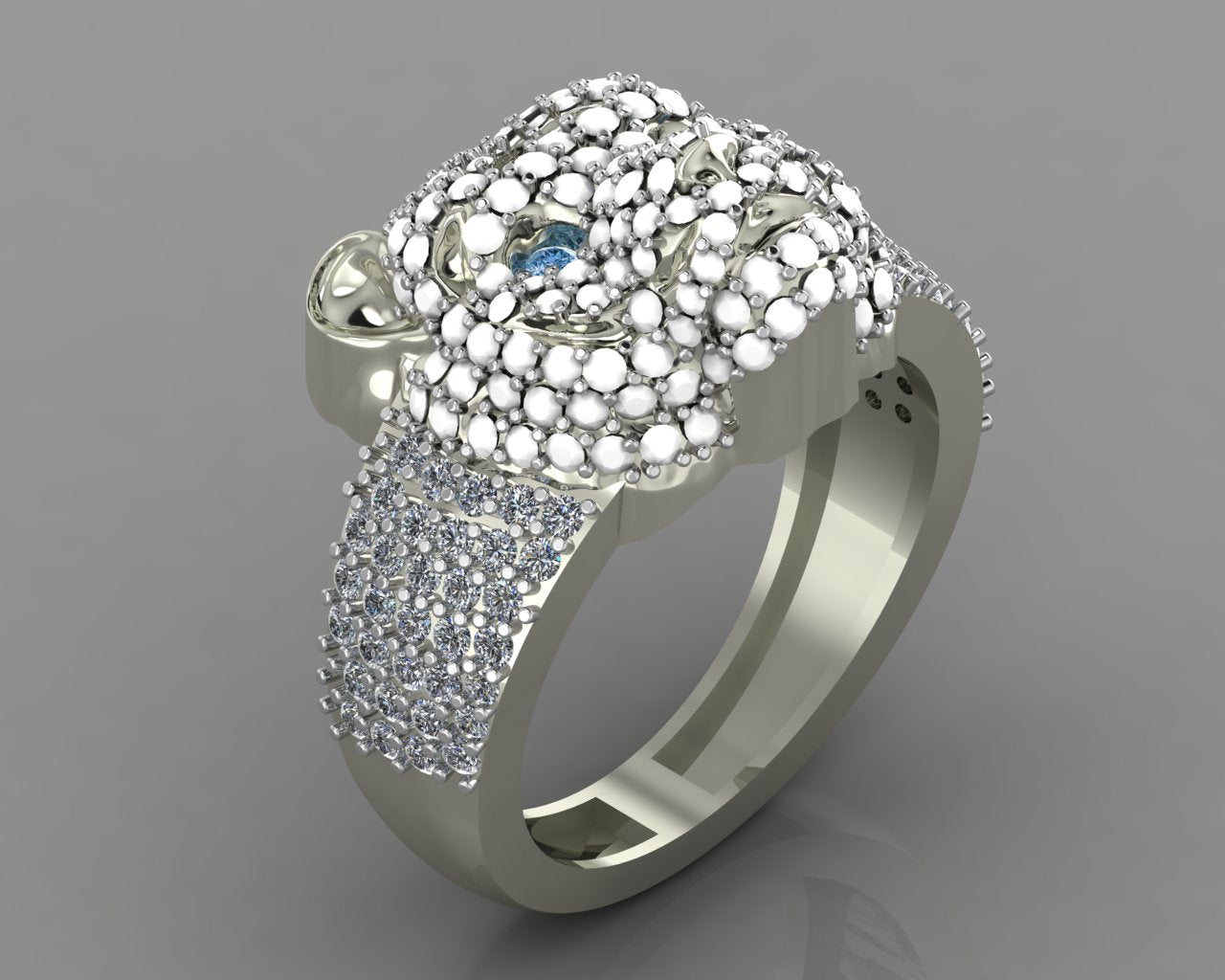 The Jaguar Pavé Artistry Ring