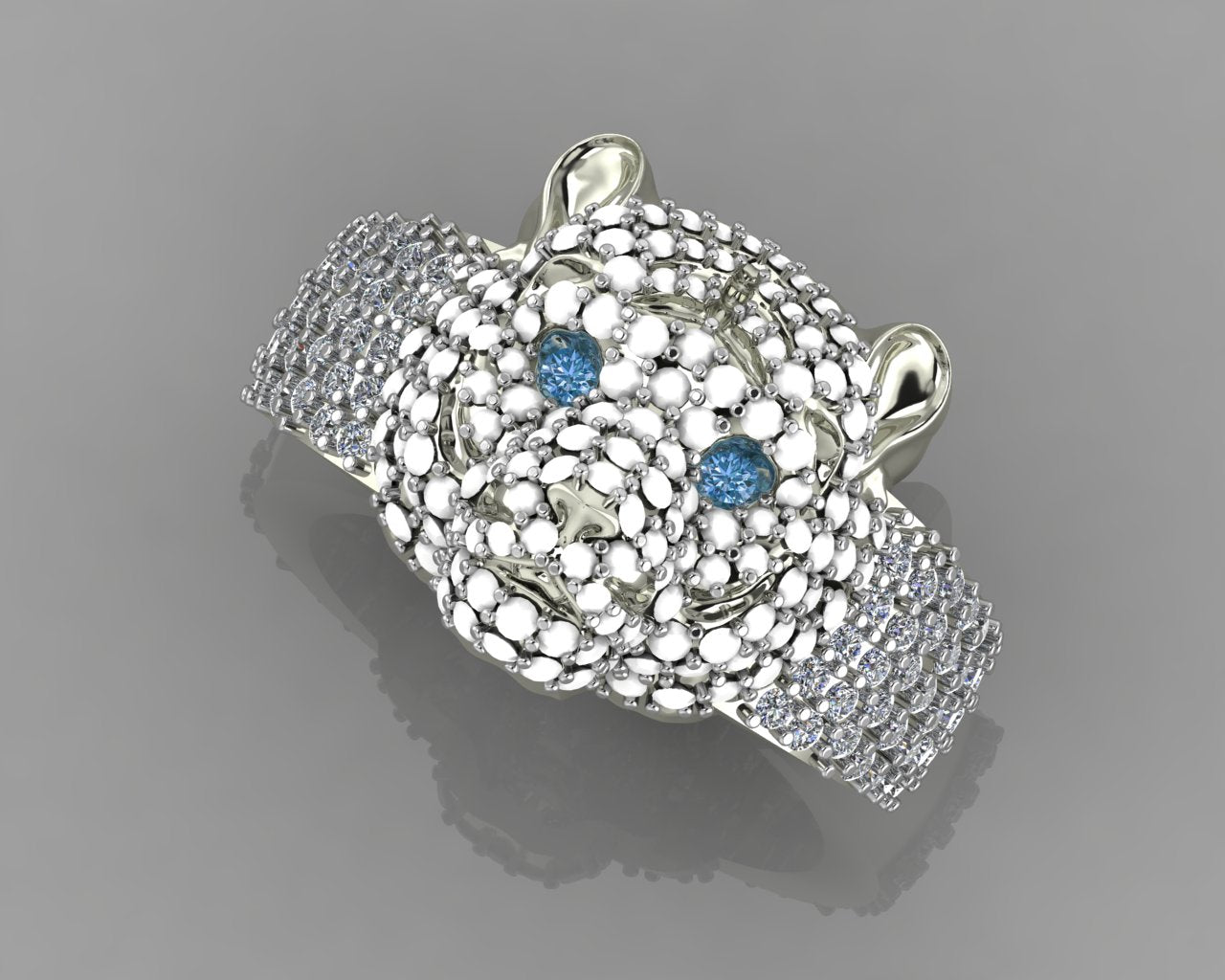 The Jaguar Pavé Artistry Ring