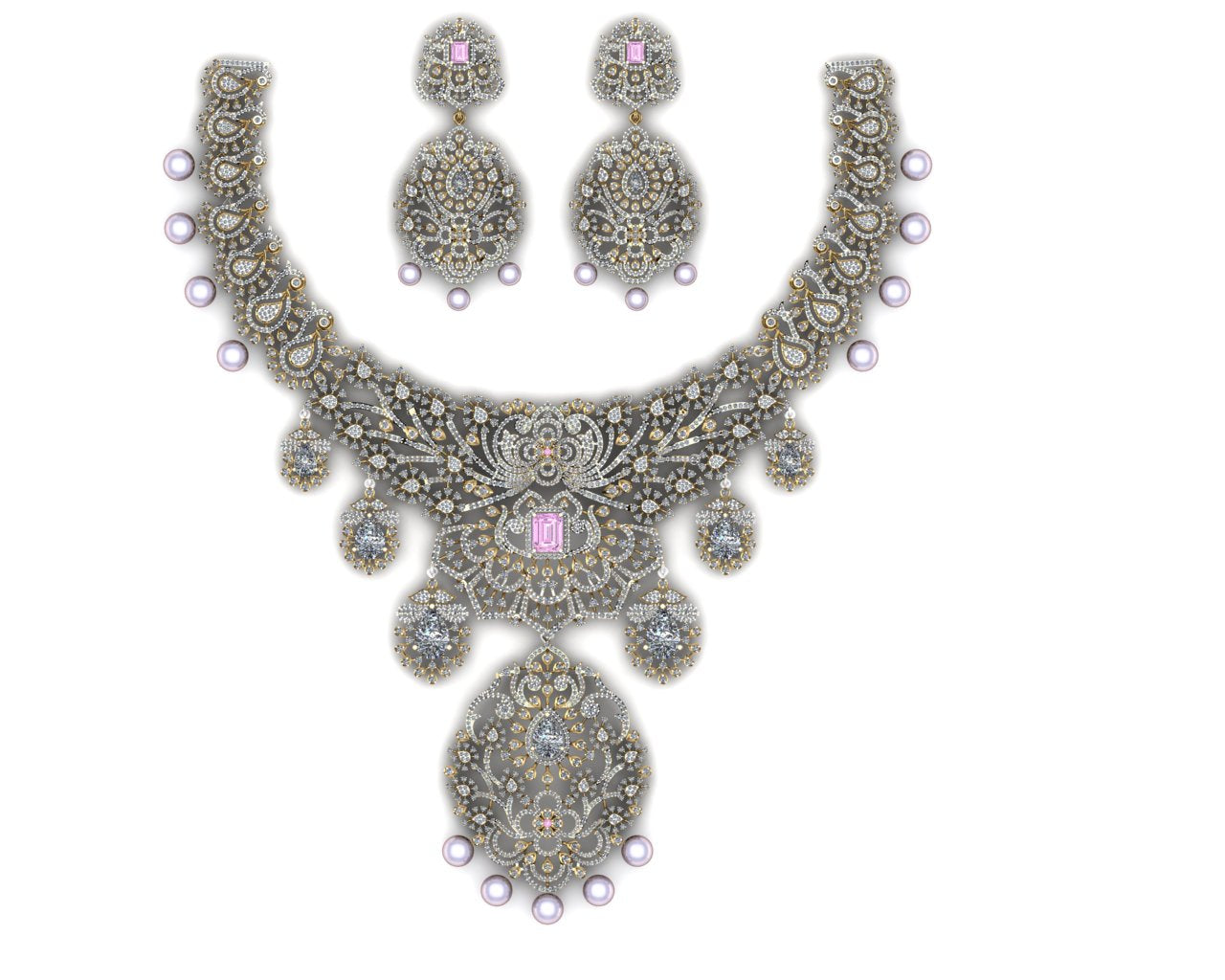 A Majestic Bridal Set