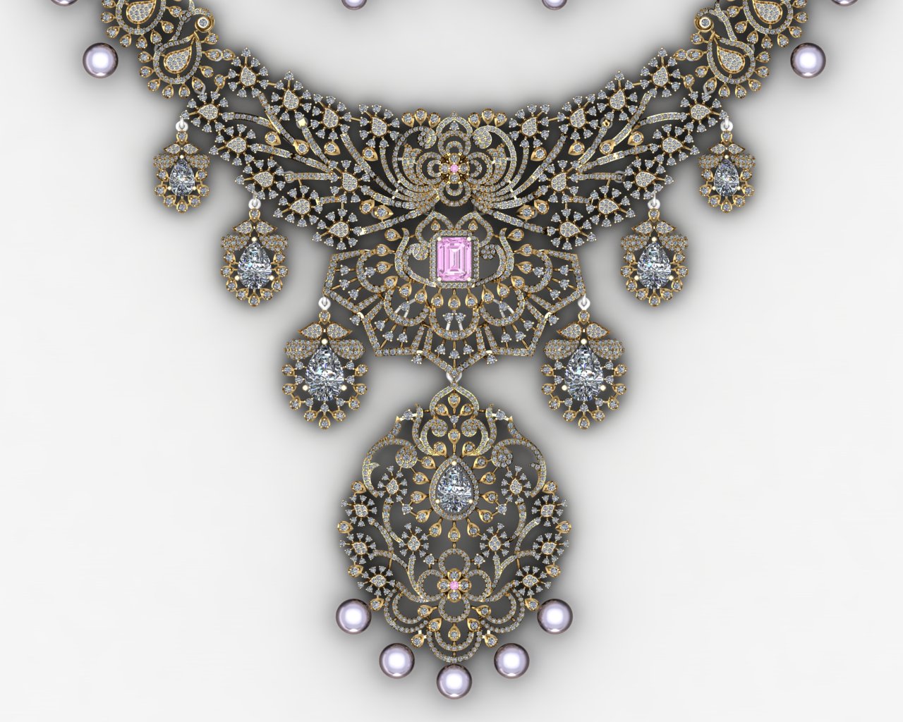 A Majestic Bridal Set