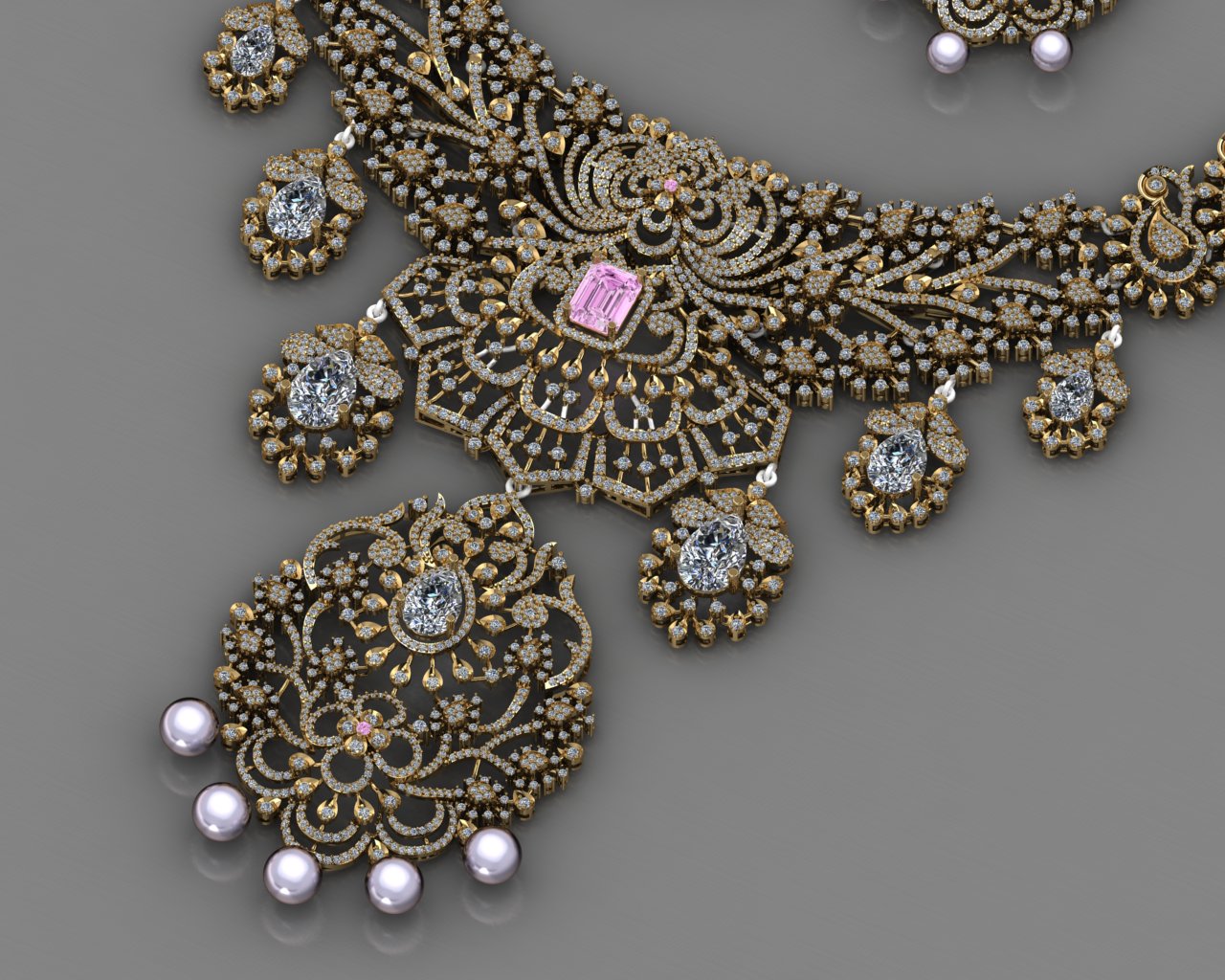 A Majestic Bridal Set