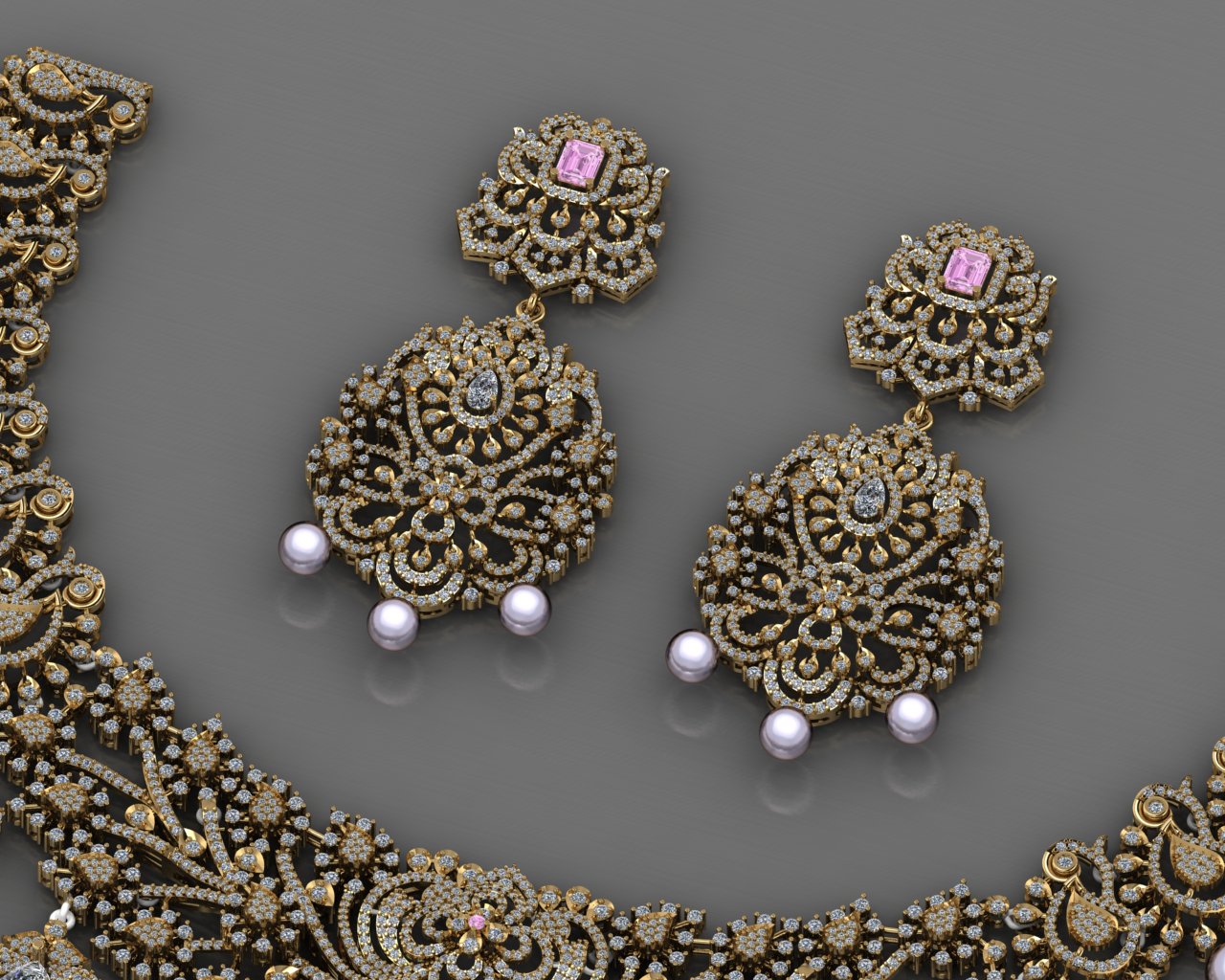 A Majestic Bridal Set