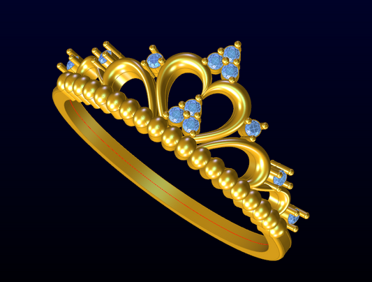 The Princess Crown Ring