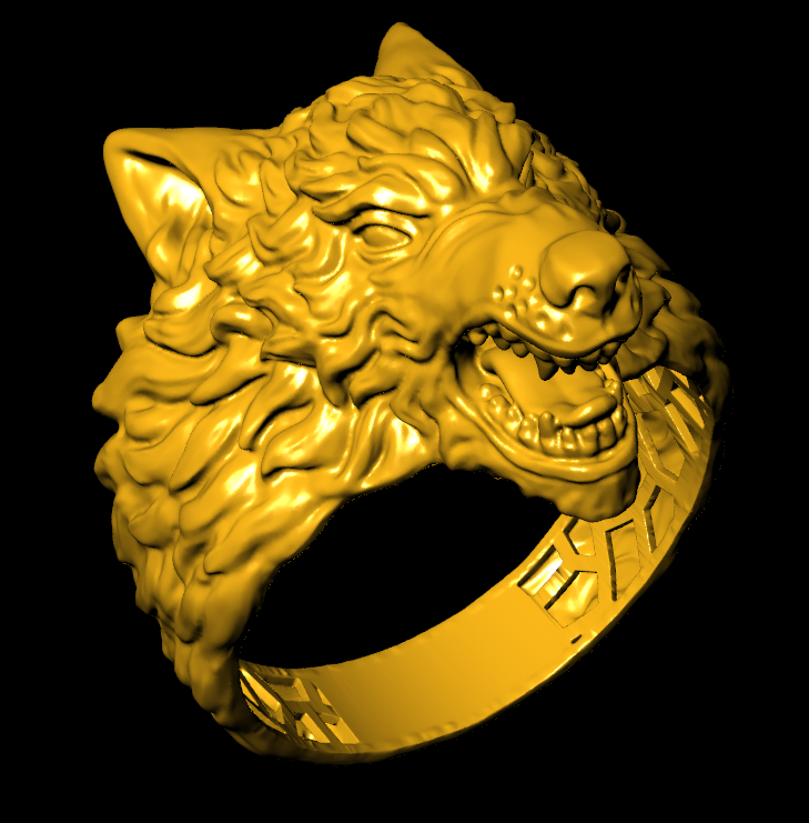 The Lone Wolf Ring