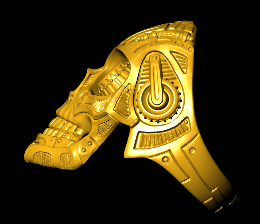 The Cyber-Skull Ring