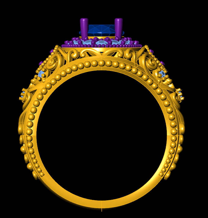 The Baroque Empress Ring