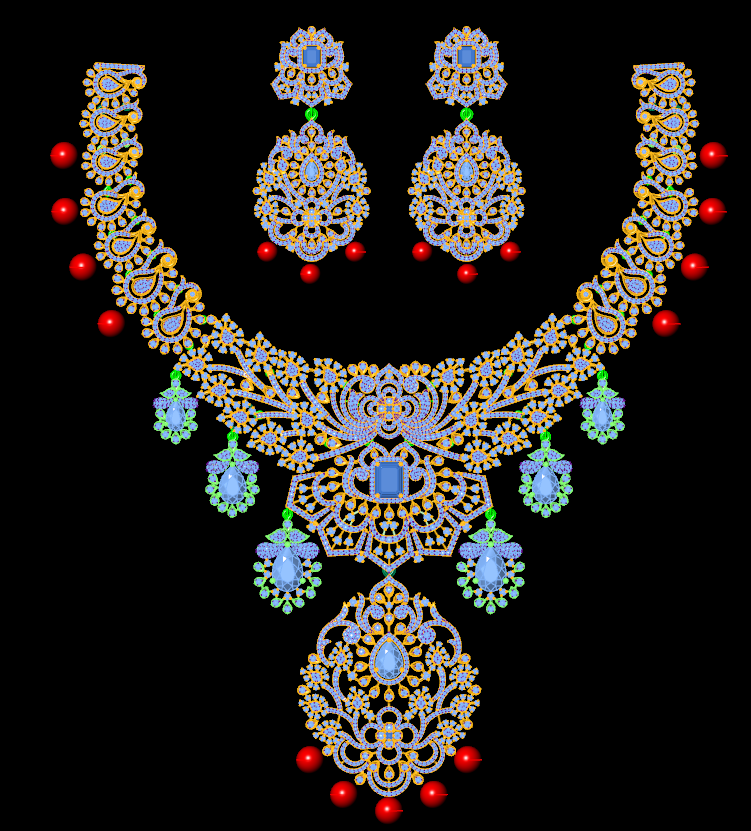 A Majestic Bridal Set