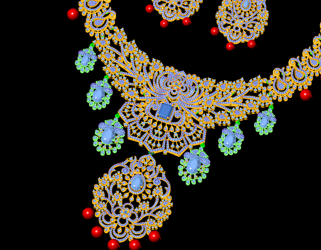 A Majestic Bridal Set