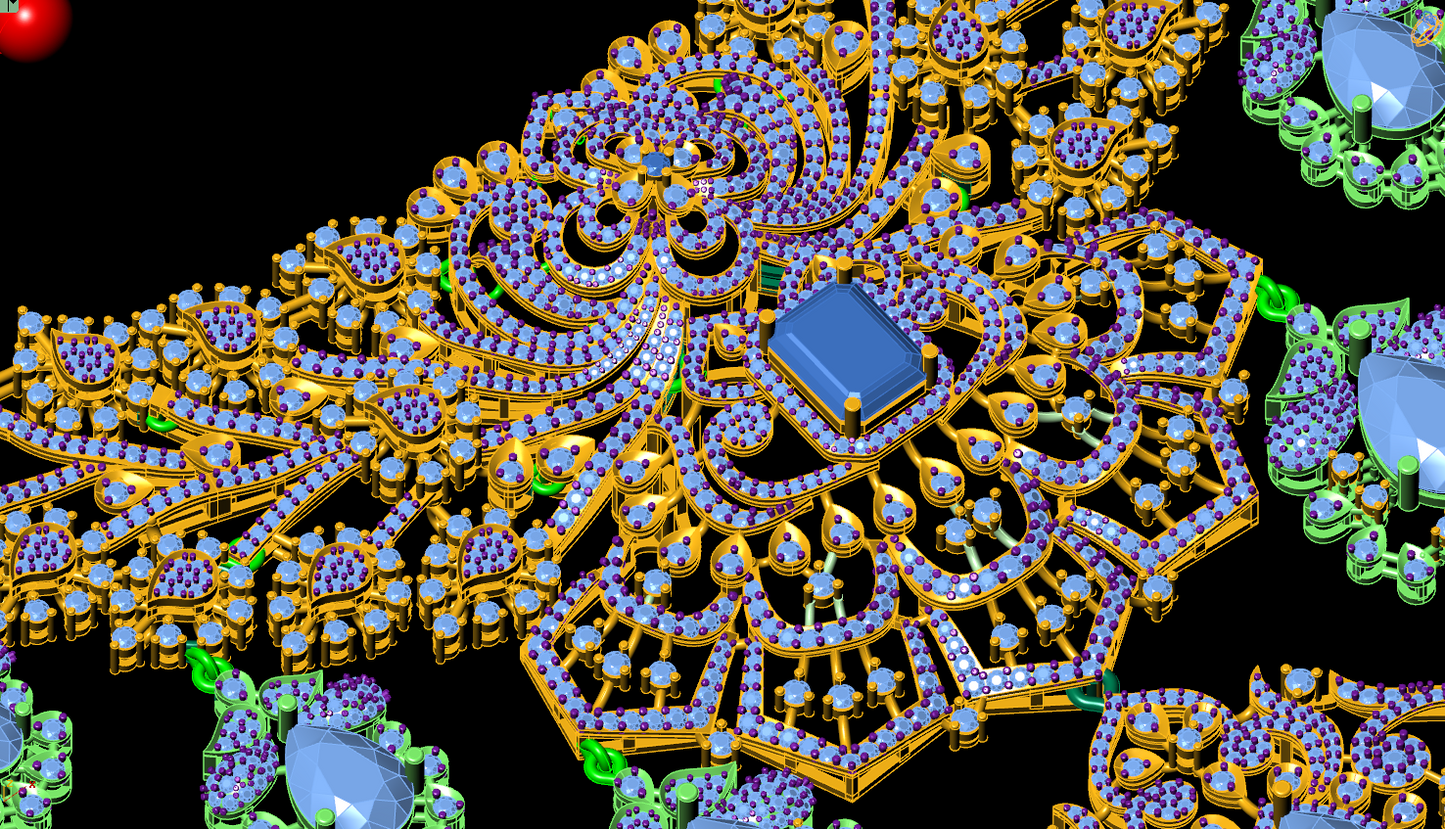 A Majestic Bridal Set