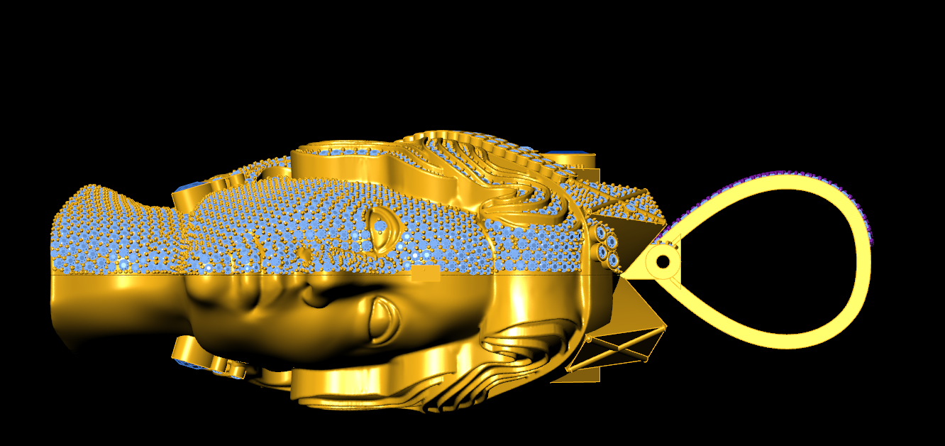 Monarch Pave Pendant