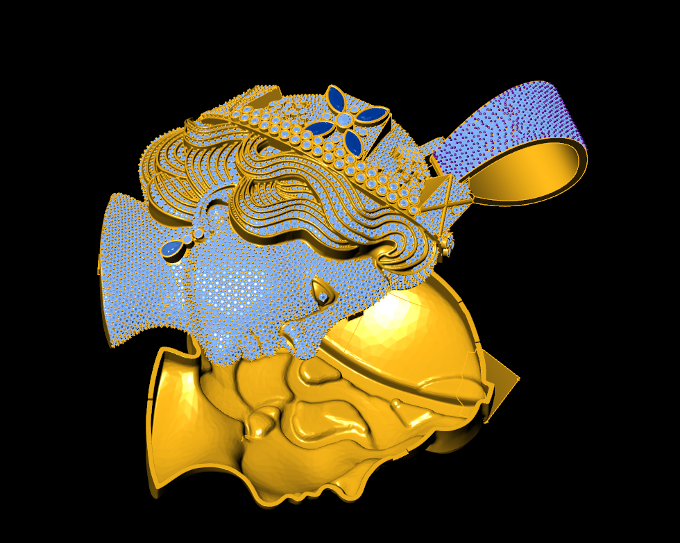 Monarch Pave Pendant