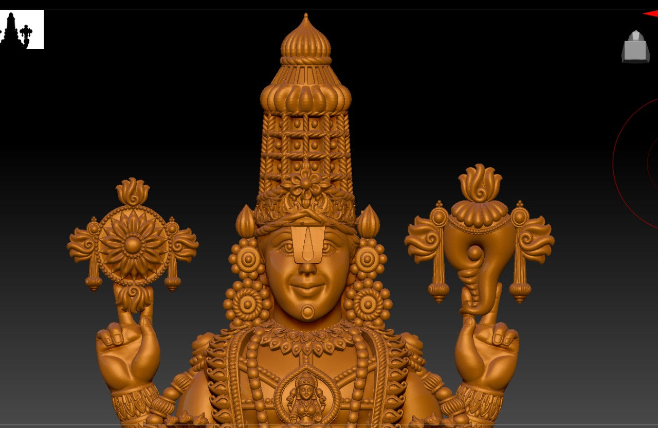 Srinivasa Devotion Statue