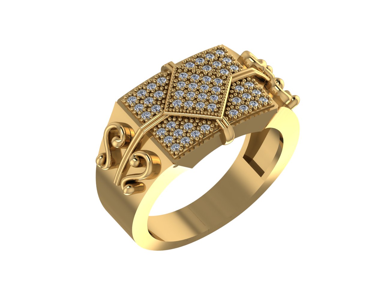 The Men's Diamond Ring Collection #3