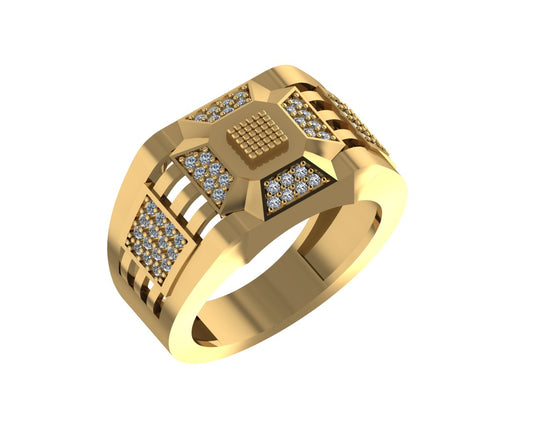 The Men's Diamond Ring Collection #7