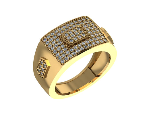 The Men's Diamond Ring Collection #8