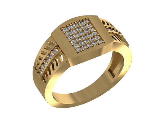 The Men's Diamond Ring Collection #11