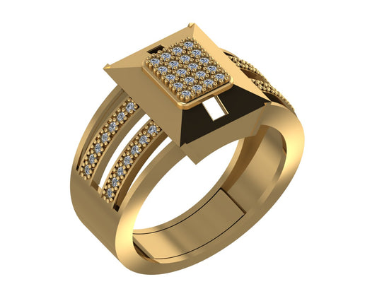 The Men's Diamond Ring Collection #13
