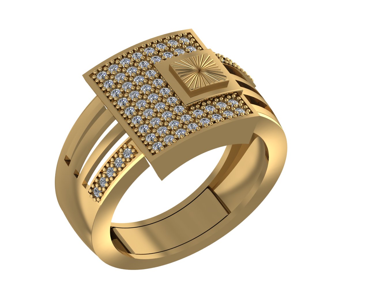 The Men's Diamond Ring Collection #16