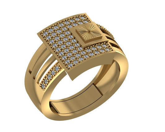 The Men's Diamond Ring Collection #16